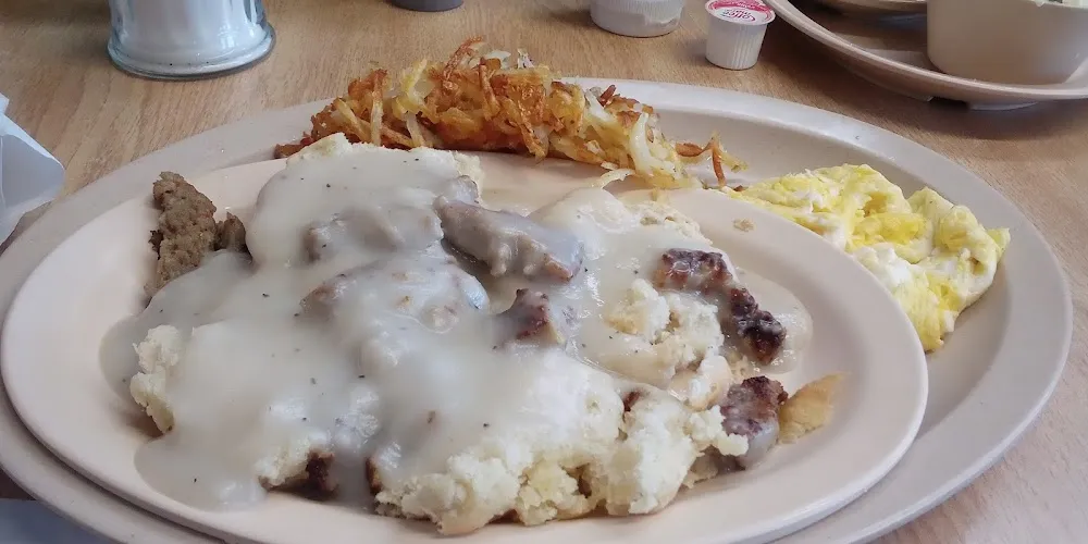 Hash Browns and Cheesy Eggs