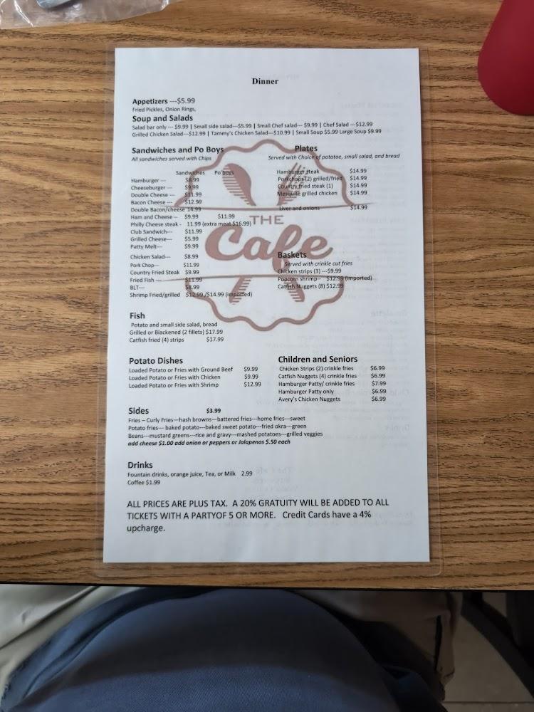 The Cafe Menu image 3